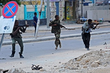 Pejuang Al-Shabaab Serbu Gedung Kementerian Tenaga Kerja Somalia di Mogadishu